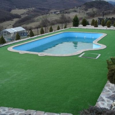 Leisure Grass with Pool