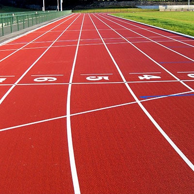 running track surfacing
