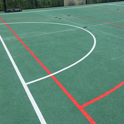 sports pitch marking
