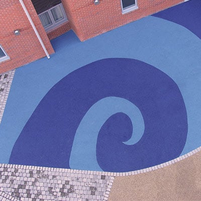 wet pour design