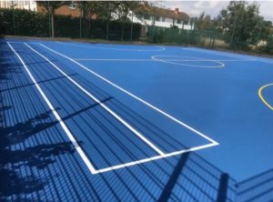 Cheltenham MUGA Colour Coating