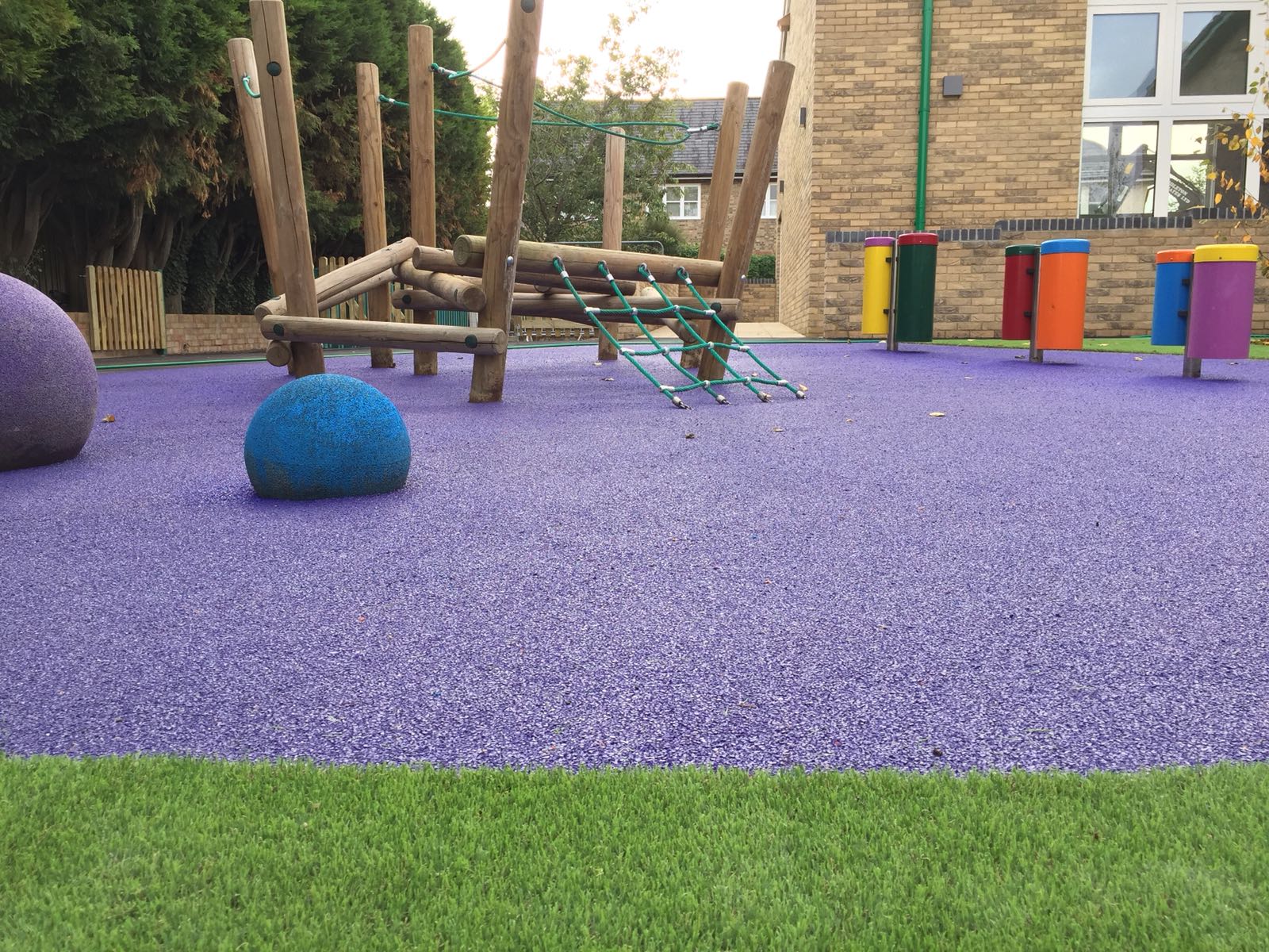 Wetpour & Artificial Grass in Fulbourn, Cambridge