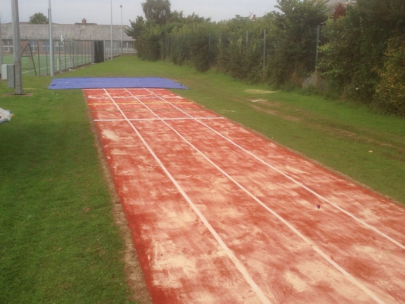 Long Jump Runway Installation in Colchester Essex