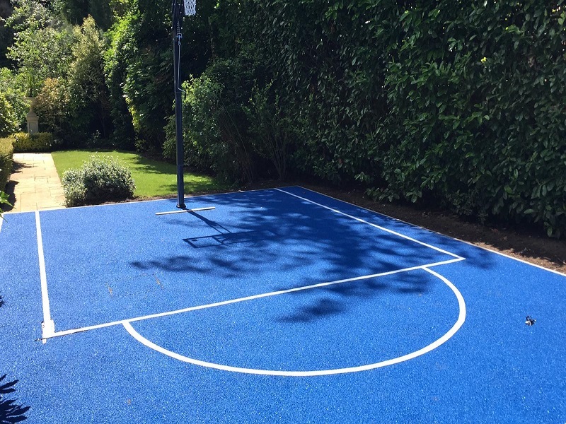 Polymeric Basketball Court Cheadle Cheshire