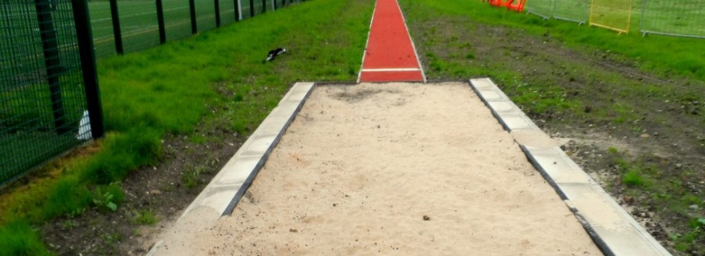 Long Jump Pit Construction in Glasgow | Case Study