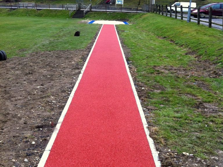 Polymeric Long Jump Pit Construction in Leeds, West Yorkshire