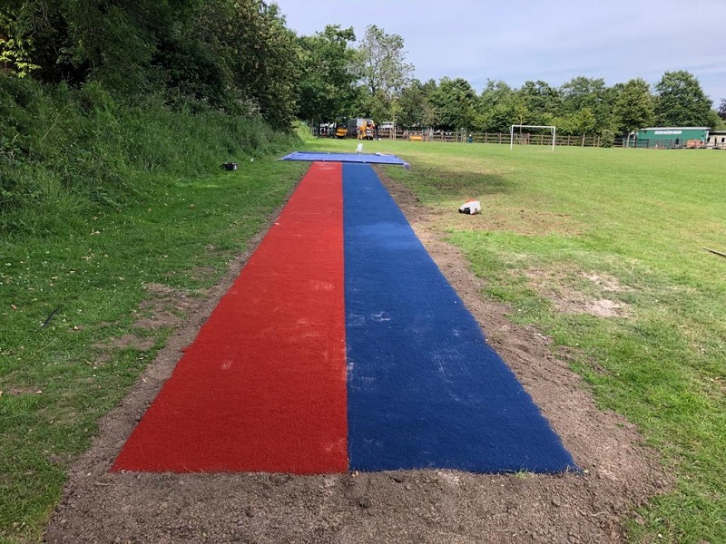 Long Jump Pit Construction in Stockport, Manchester