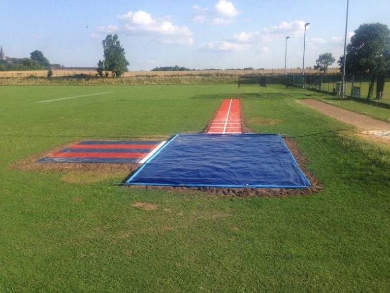 Long Jump Pit Installation in Edinburgh, Scotland Case Study