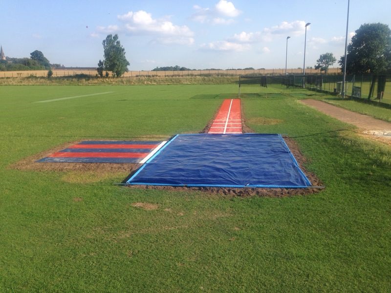 Long Jump Pit Installation in Edinburgh, Scotland Case Study