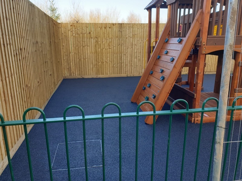 EPDM Rubber Wetpour Flooring in Newcastle, Tyne and Wear