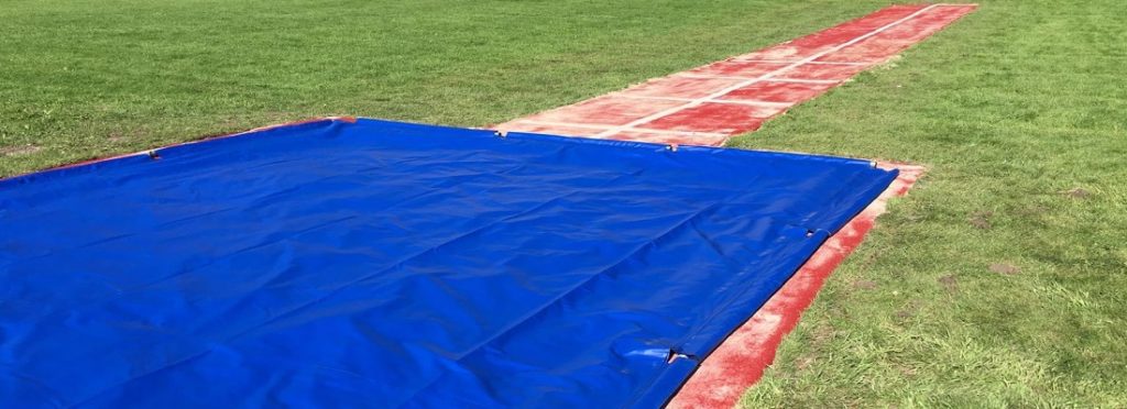 Polymeric Surface Long Jump Runway in Kettering, Northamptonshire