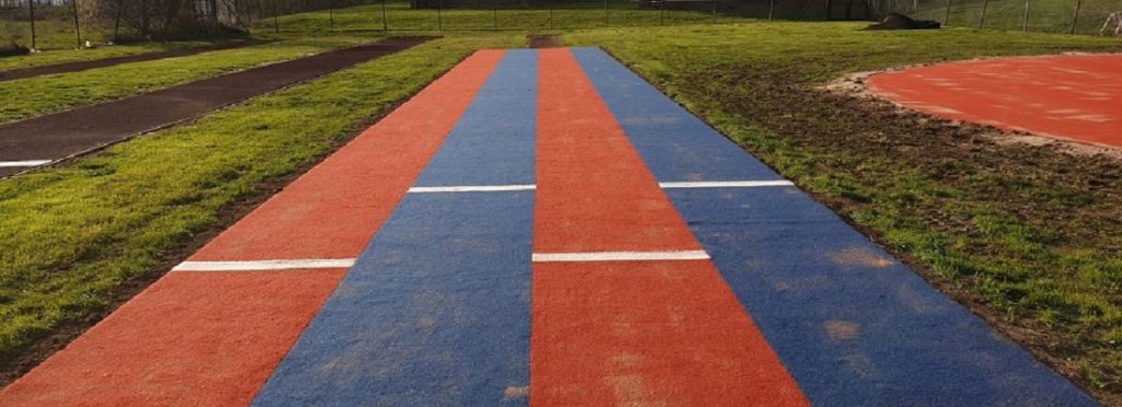 Long Jump Pit Installation in Edinburgh, Scotland