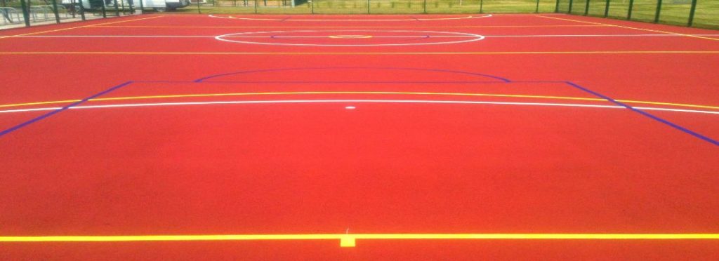 Polymeric MUGA Pitch Resurfacing in Birmingham, West Midlands