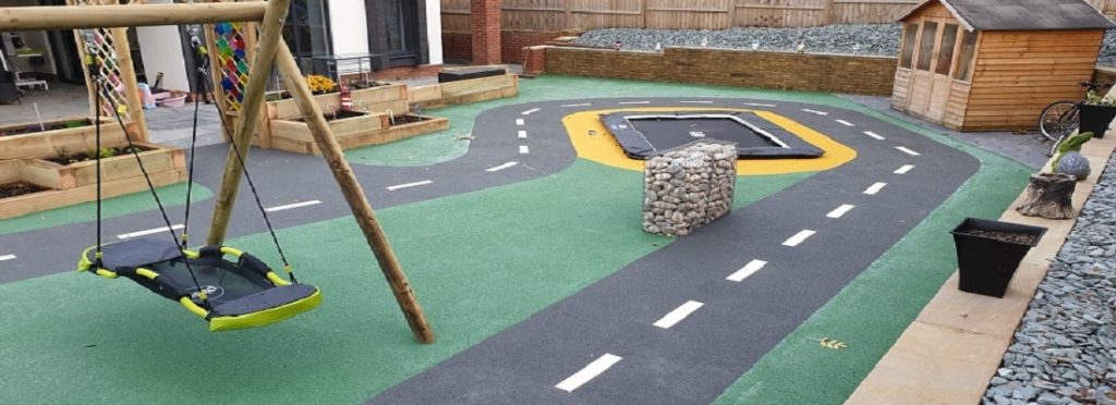 Playground Wet Pour Flooring in Northamptonshire