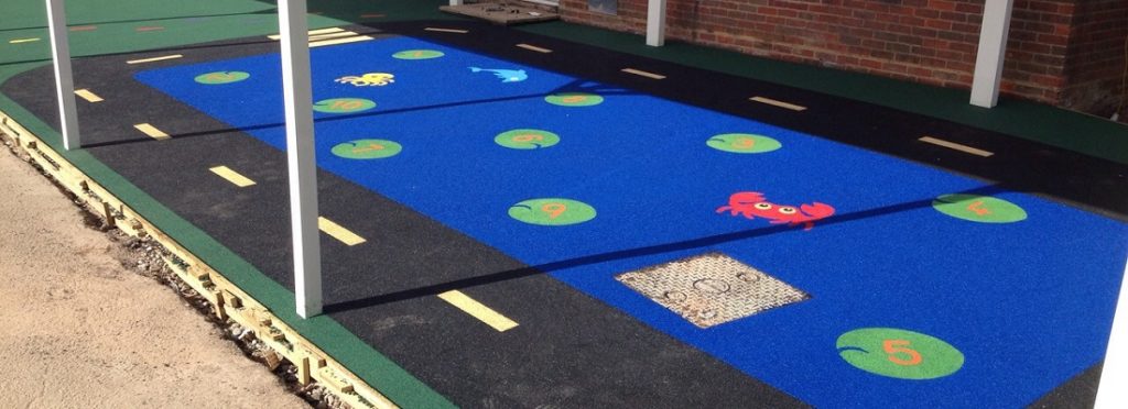 EPDM Rubber Play Area Flooring in Luton