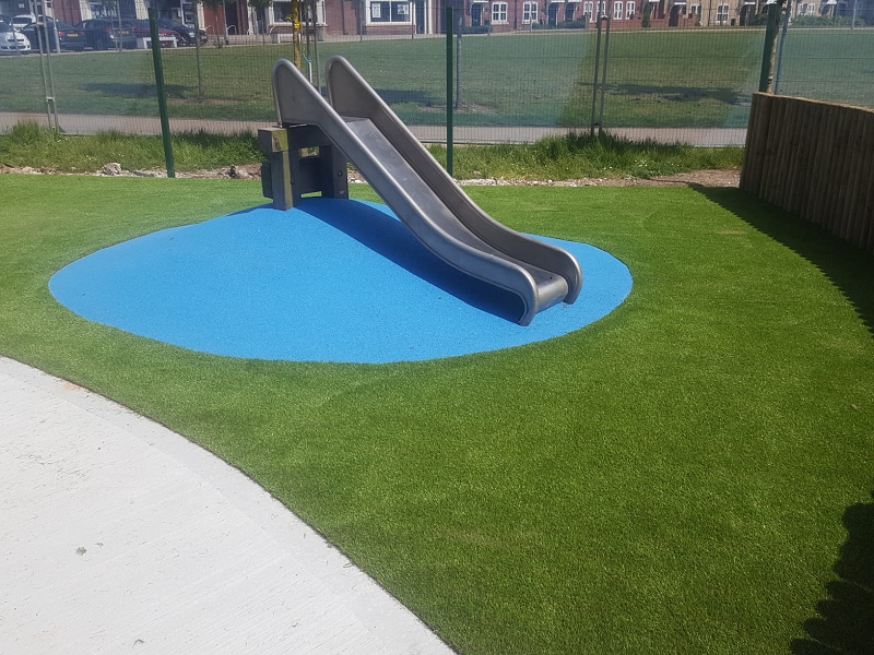 Wetpour and Artificial Grass Playground Middlesbrough