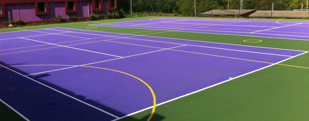 Macadam Muga Painting in Taunton, Somerset