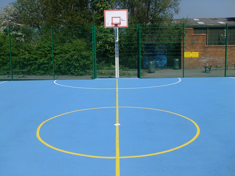 Acrylic Sports Court Spraying Anti Slip Paint Surface