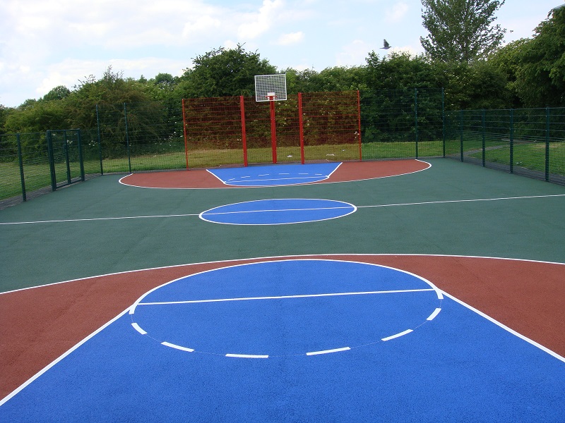  Residential Tennisbane MUGA Farge Sprøyting