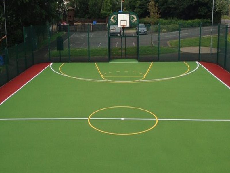 Sports Court Maintenance in Fleetwood, Lancashire