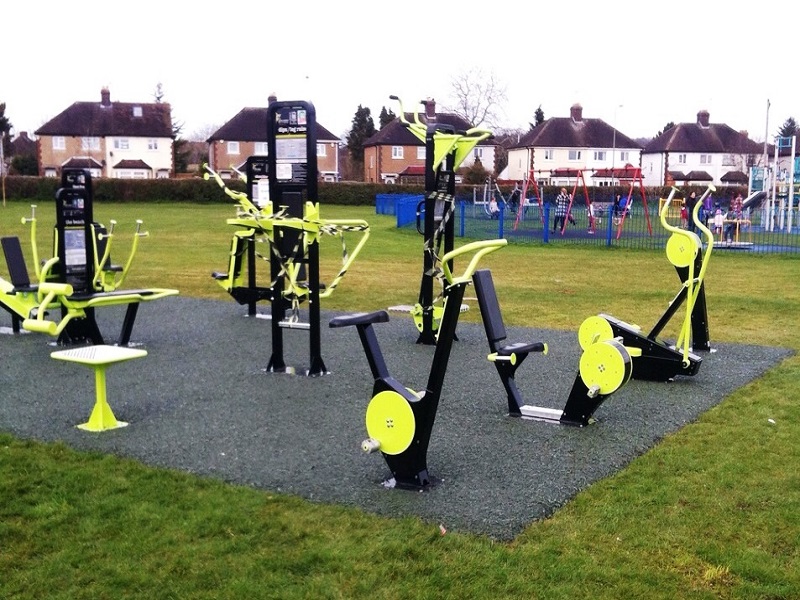 Rubber Mulch Installation in Salford, Greater Manchester