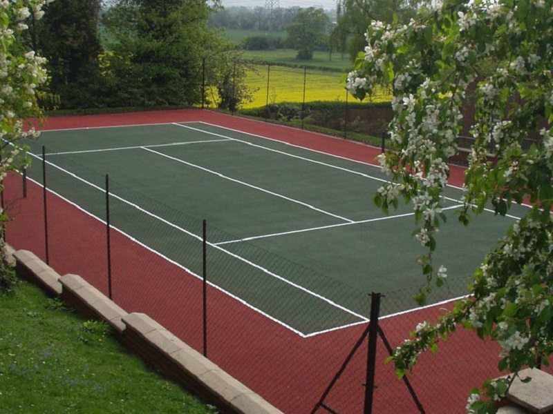 Professional Tennis Court Painting