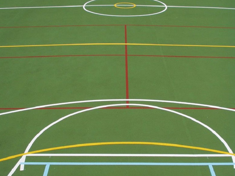 Outdoor Football Court Sports Surfaces