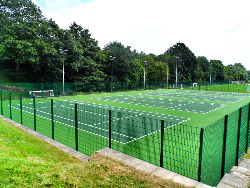 Anti Slip Sports Court Painting in Preston, Lancashire