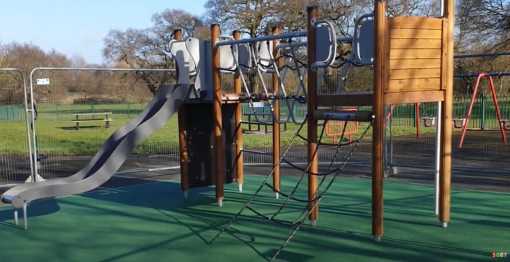 Colourful Play Area Surfacing in Sheffield