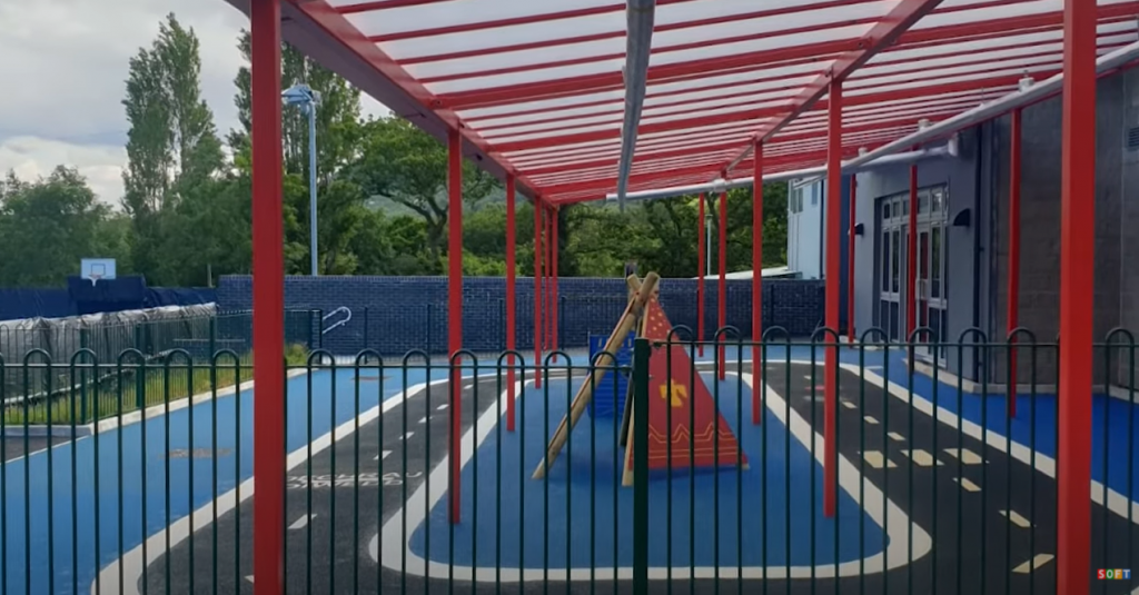 Colourful UK Playground Surfacing in Bedfordshire