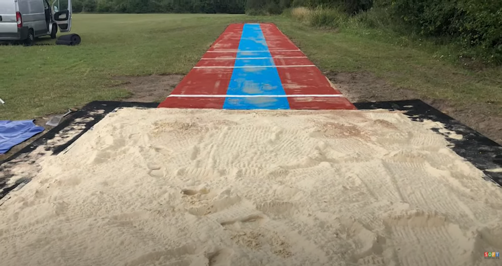 Multisport Long Jump Construction in Buckinghamshire