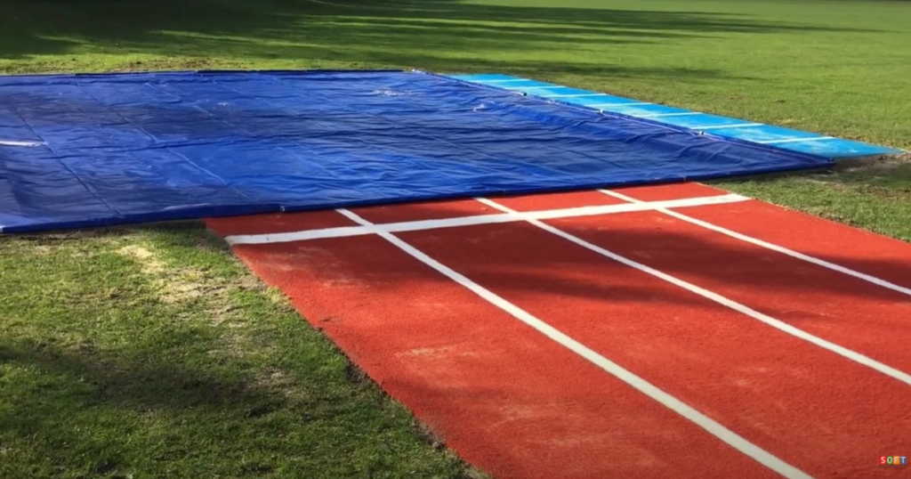 Multisport Long Jump with practice Lane Install in Leicester