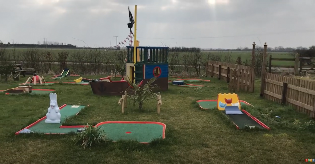 Wetpour Mini Golf Course Installation in Market Deeping, Lincolnshire